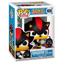 Figura Funko POP! Games: Sonic the Hedgehog - Shadow with Dark Chao 1035