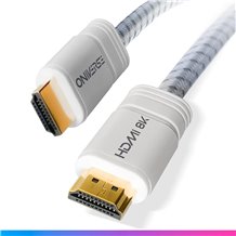 Oniverse - Cabo HDMI 2.1 8K Multiplataforma (2 Metros / Branco)