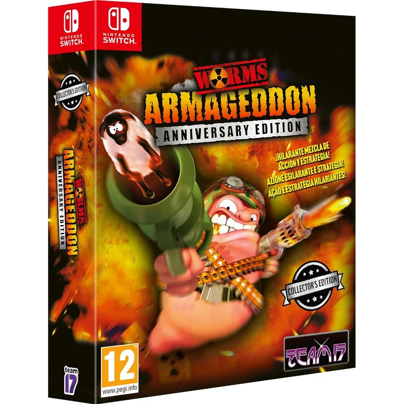 Worms Armaggeddon - Anniversary Collector's Edition Nintendo Switch