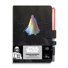 Cuaderno A5 premium + boligrafo sable de luz Darth Vader Star Wars