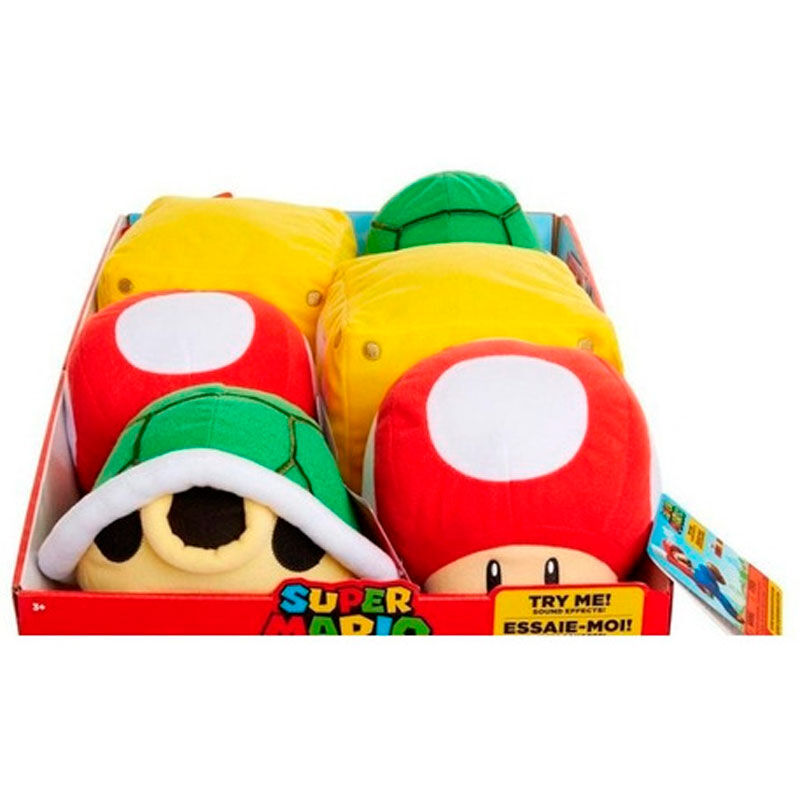 Peluche Super Mario Bros sonido surtido