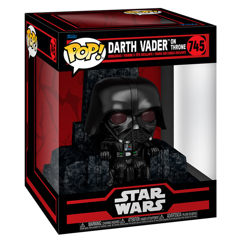 Figura POP Deluxe Star Wars Darth Vader on Throne