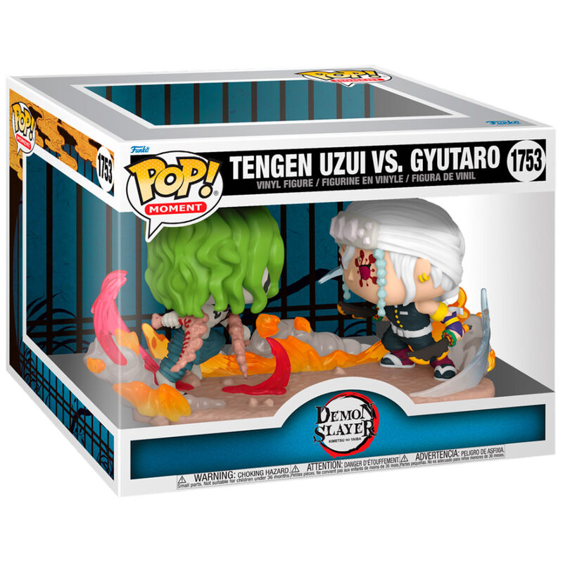 Figura POP Moment Demon Slayer Kimetsu no Yaiba Tengen VS Gyutaro