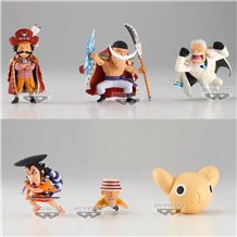 Pack 12 Figuras World Collectable Landscapes vol.10 The Great Pirates 100 One Piece 7cm surtido