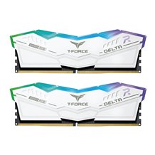 Team Group Kit 32GB (2 x 16GB) DDR5 7800MHz Delta RGB Branc