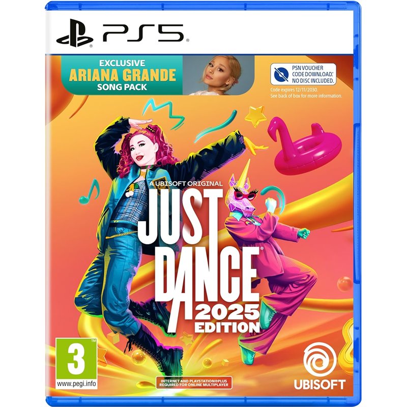 Just Dance 2025 - Limited Edition PS5 (Código na Caixa)