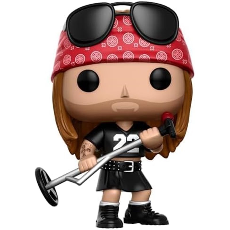 Figura Funko POP! Rocks: Guns N' Roses - Axl Rose 50 (Caixa Danificada)