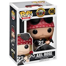 Figura Funko POP! Rocks: Guns N' Roses - Axl Rose 50 (Caixa Danificada)