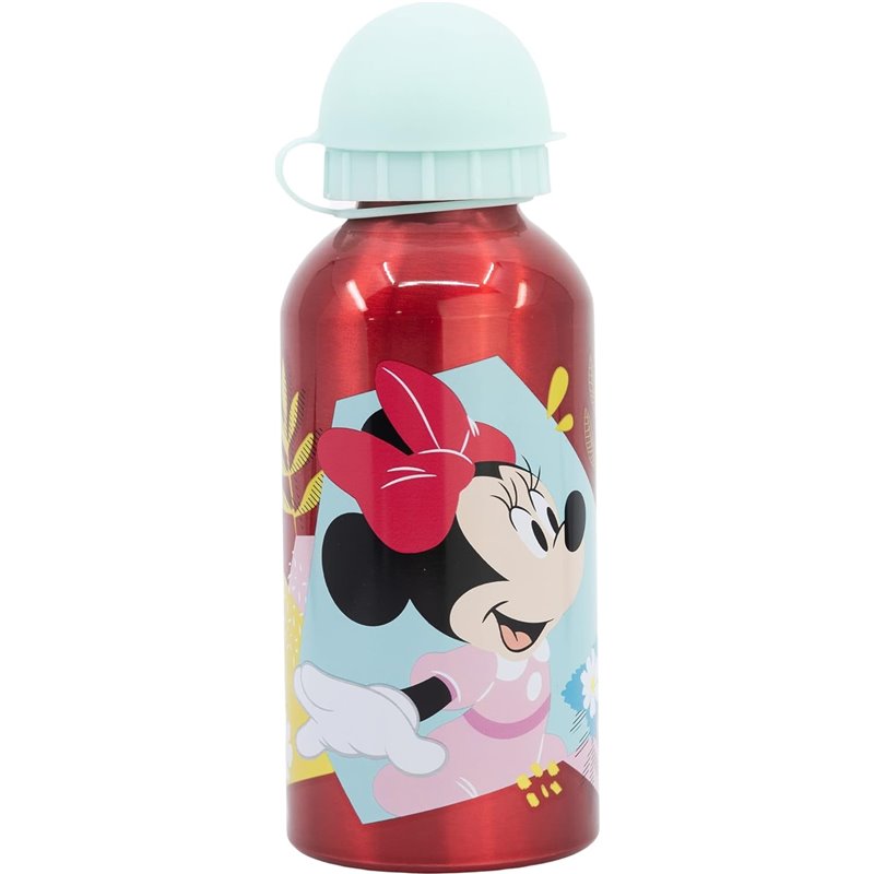 Garrafa Aluminio 400ML - Minnie Being More Minnie