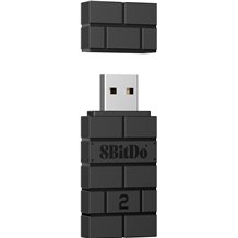 Adaptador 8BitDo - USB Wireless Adapter 2 (Multiplataforma)