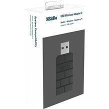 Adaptador 8BitDo - USB Wireless Adapter 2 (Multiplataforma)