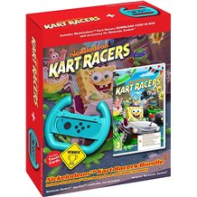 Nickelodeon Kart Racers Bundle + Wheel Accessory Nintendo Switch (Código na Caixa)