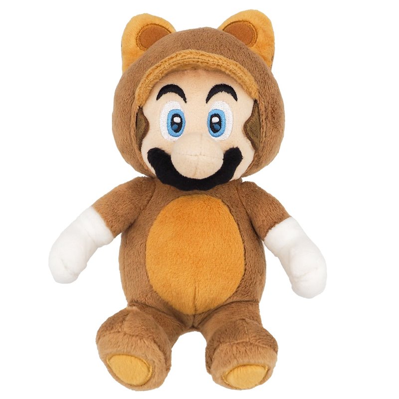 Nintendo Together+ - Peluche Super Mario: Mario Tanooki 22cm