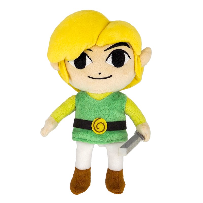 Nintendo Together+ - Peluche The Legend Of Zelda : The Wind Waker - Link 20cm