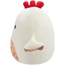 Peluche Squishmallows - Todd The Beige Rooster with a Floral Belly (30cm)