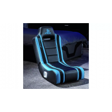 Cadeira X-Rocker Playstation Geist 2.0 Floor Preta/Azul