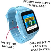 Smartwatch Celly Kids Blue (Caixa Danificada)