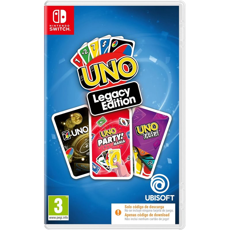 Uno Legacy Edition Nintendo Switch (Código na Caixa)