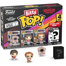 Funko Bitty POP! 4-Pack: Stranger Things - Season 01 (Demogorgon + Will + Barb + Mistery POP!)