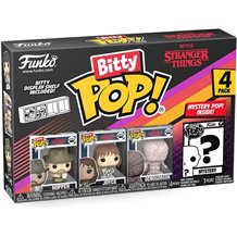 Funko Bitty POP! 4-Pack: Stranger Things - Season 01 (Hopper + Joyce + Demorgogon + Mistery POP!)