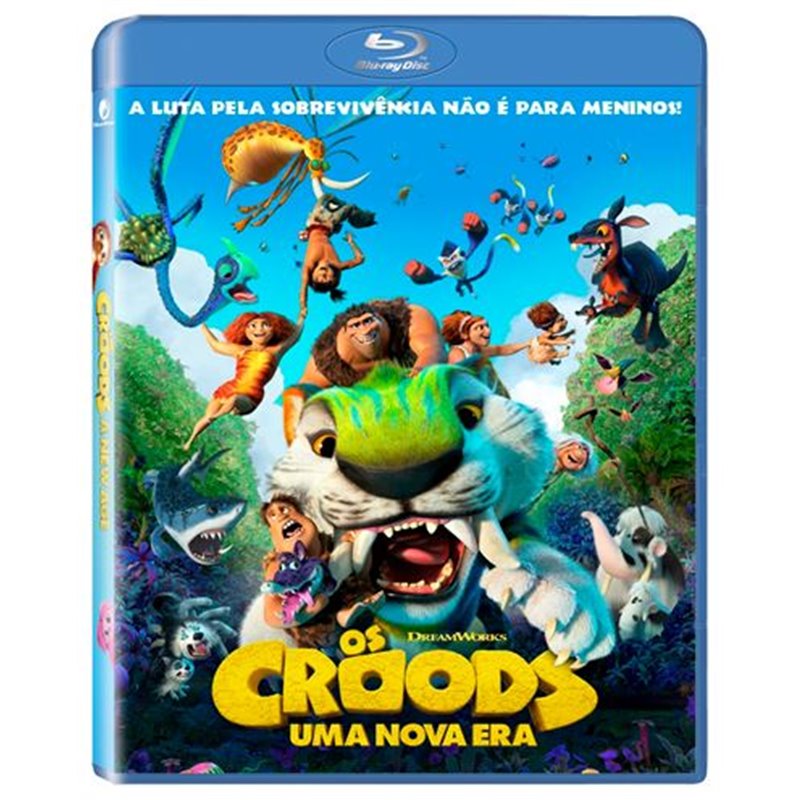 Filme Blu-Ray - Os Croods: Uma Nova Era