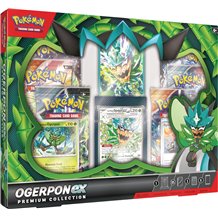 Pokémon TCG: Ogerpon ex Premium Collection (3 Foil Cards & 6 Boosters)