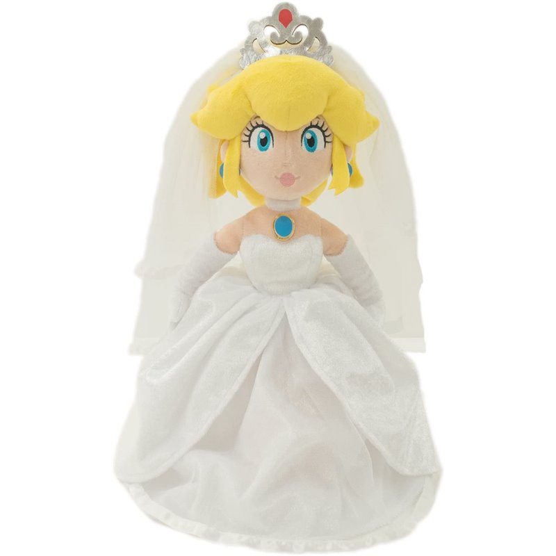 Nintendo Together+ - Peluche Mario Odissey: Peach Wedding Style (40cm)