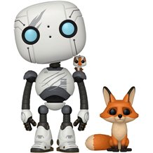 Figura Funko POP! Movies: Wild Robot - Roz w/ Brightbill & Fink (POP! & Buddy)