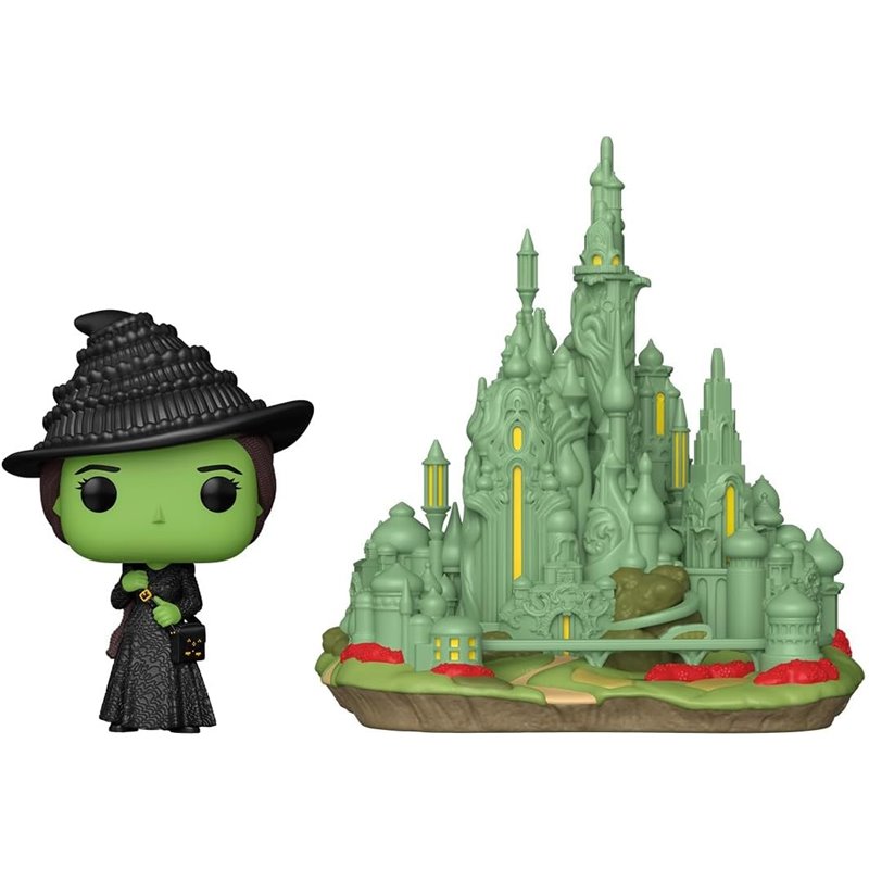 Figura Funko POP! Town: Wicked - Elphaba with The Emerald City 44