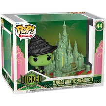 Figura Funko POP! Town: Wicked - Elphaba with The Emerald City 44