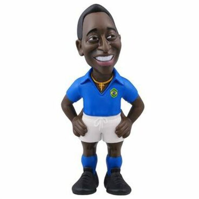 Minix - Football Stars 110C - Figura PVC 12 cm - Football Legend - Brazil 2st Kit Pele