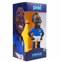 Minix - Football Stars 110C - Figura PVC 12 cm - Football Legend - Brazil 2st Kit Pele