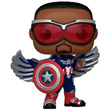 Figura Funko POP! Marvel Studios: Captaion America Brave New World - Captain America 1364