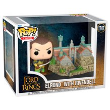 Figura Funko POP! Town: The Lord of the Rings - Elron with Rivendell 1747