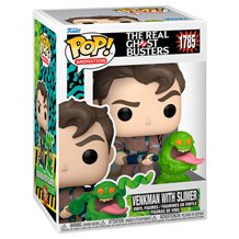 Figura Funko POP! Animation: The Real Ghostbusters - Venkman with Slimer (POP! & Buddy) 1785