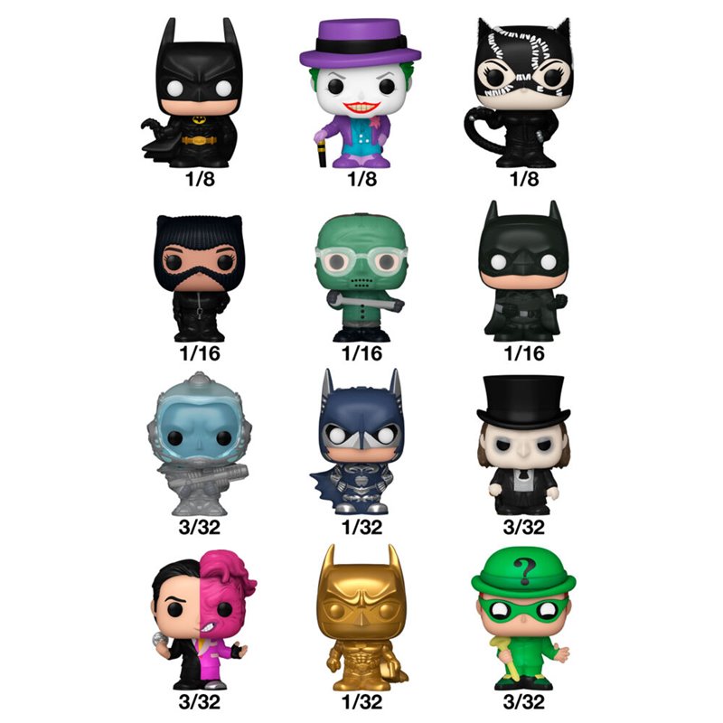 Figura Funko Mistery Bitty POP! DC Comics: Batman