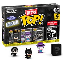 Funko Bitty POP! 4-Pack: DC Comics - Batman 85th Anniversary (Batman + The Joker + Catwoman + Mistery POP!)