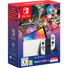 Consola Nintendo Switch OLED Branca + Mario Kart 8 Deluxe + 12 Meses Nintendo Switch Online