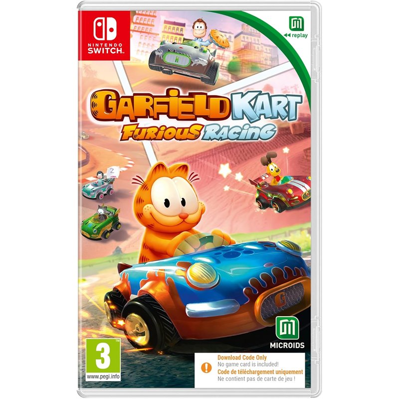 Garfield Kart: Furious Racing (Código na Caixa) Nintendo Switch