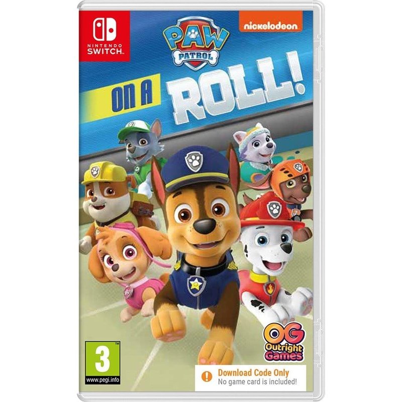 Paw Patrol On a Roll! (Código na Caixa) Nintendo Switch