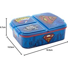 Lancheira Multi Compartimentos - Superman