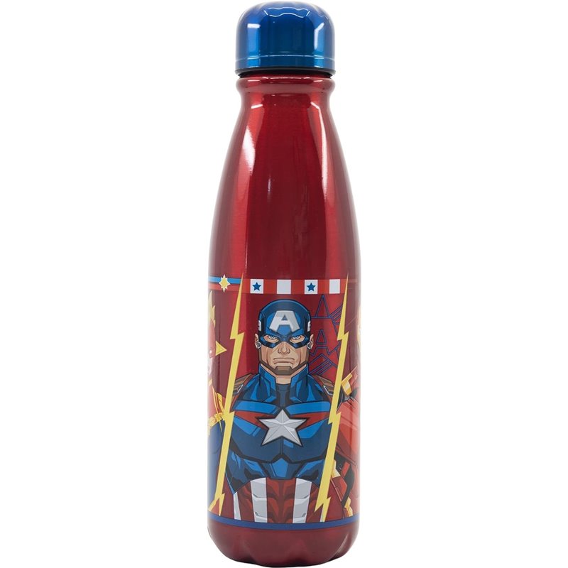 Garrafa Alumínio 600 ML - Marvel Avengers Invicible Force