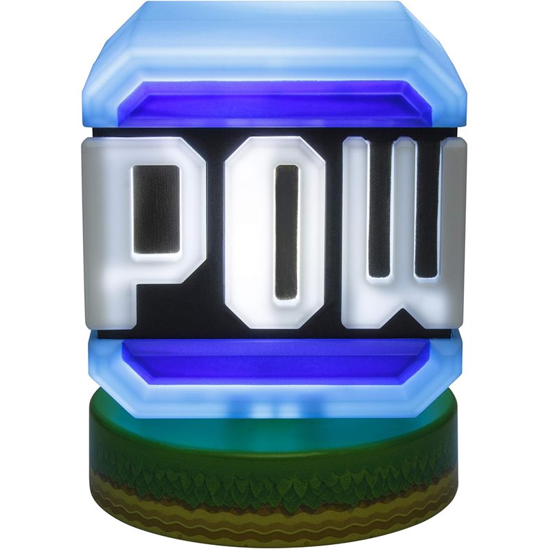 Candeeiro Paladone Icons Light - Super Mario: Pow 009