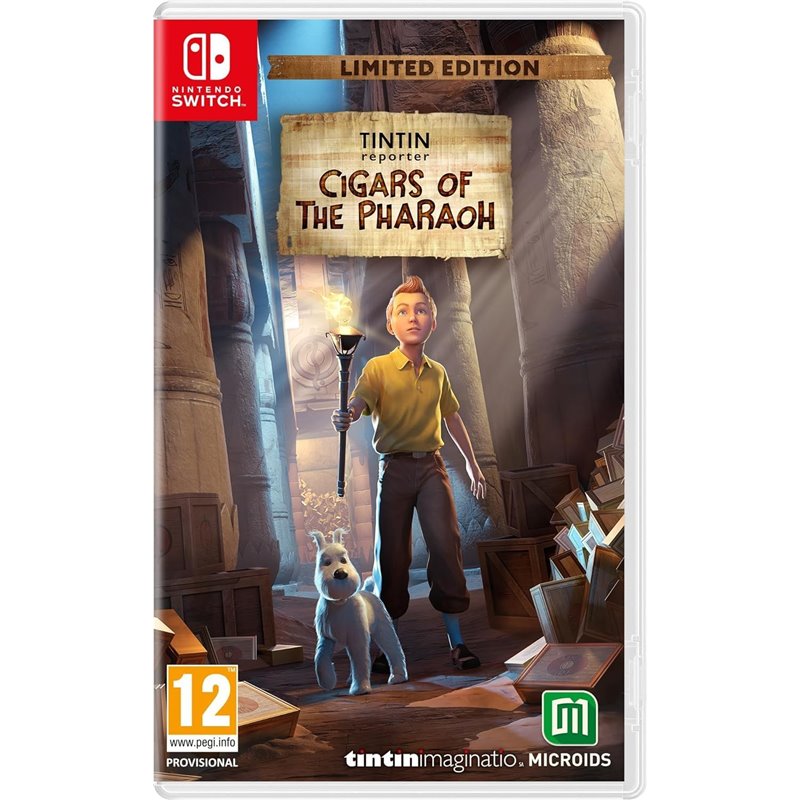 Tintin Reporter: Cigars of the Pharaoh - Limited Edition Nintendo Switch