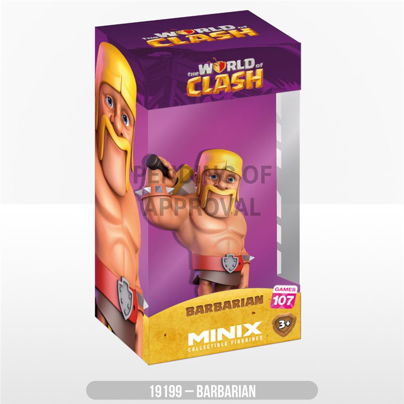 Figura Minix Games: World of Clash - Barbarian 107