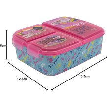 Lancheira Multi Compartimento - Barbie BB22