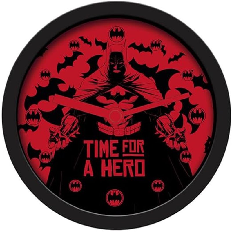 Relógio de Parede - DC Comics Batman: Time for a Hero