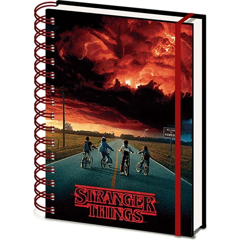 Caderno A5 - Stranger Things Mind Flayer