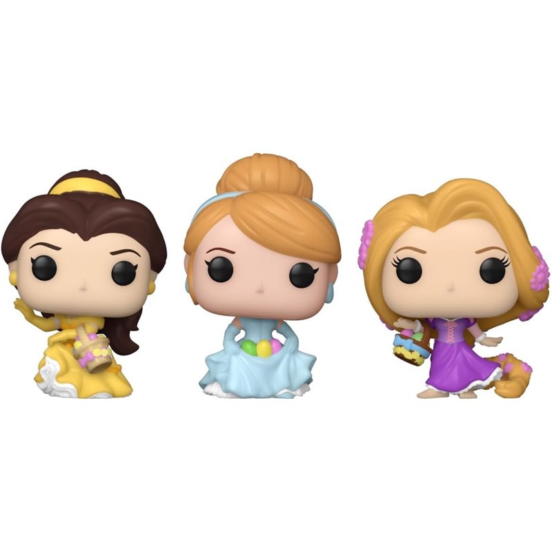 Funko Pocket POP! Easter Egg: Disney Princess - Belle / Cinderella / Rapunzel (3 Pack)