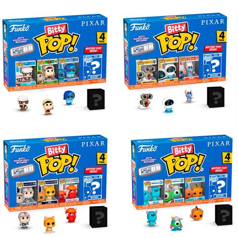 Funko Bitty POP! 4-Pack: Disney Pixar - Toy Story (4 Pack) (Sortido)